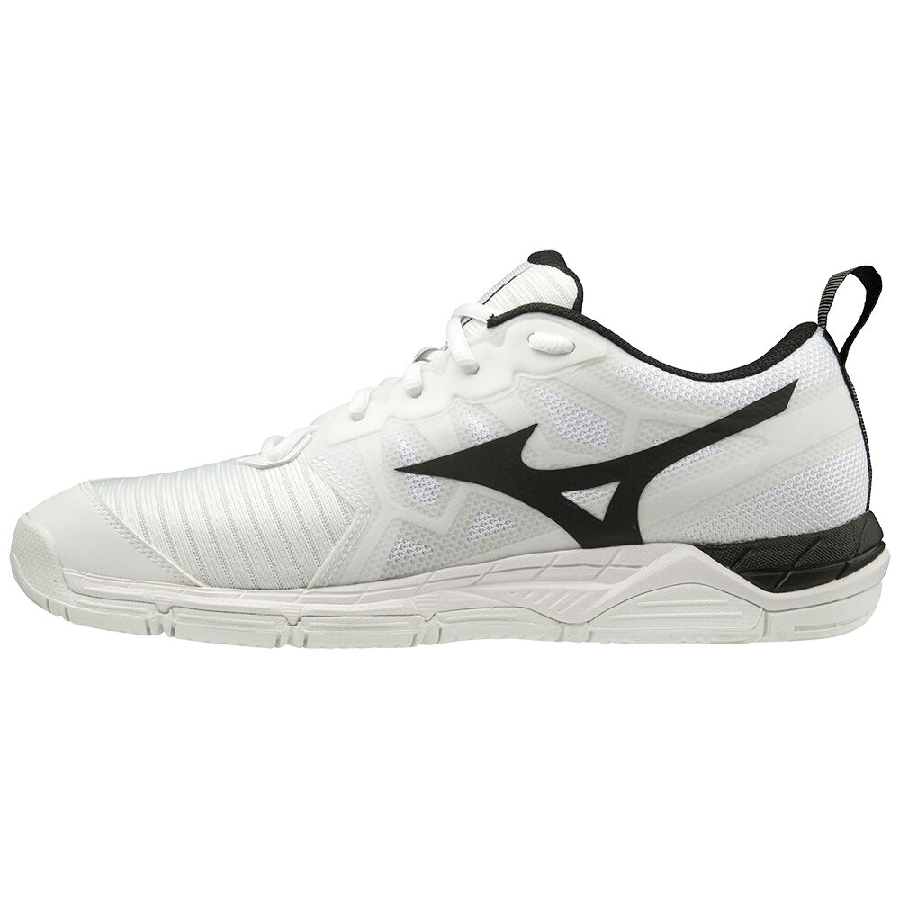 Tenis Para Voleibol Mizuno Wave Supersonic 2 Para Hombre Blancos/Negros 3471562-DL